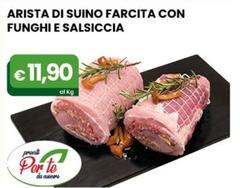 Arista Di Suino Farcita Con Funghi E Salsiccia