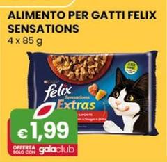 Purina - Alimento Per Gatti Felix Sensations 4 X 85 G