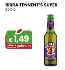 Tennent’s - Birra  Super 35,5 Cl