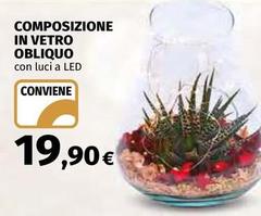 Composizione In Vetro Obliquo