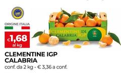 Origine - Clementine IGP Calabria