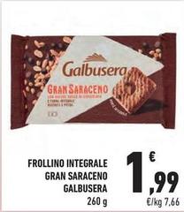 Galbusera - Frollino Integrale Gran Saraceno