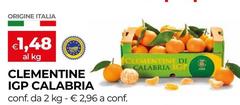 Origine - Clementine IGP Calabria