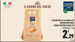 Conad - Clementine Di Calabria IGP Sapori&Dintorni Percorso Qualità