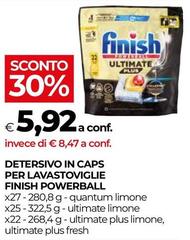 Finish - Detersivo Lavastoviglie Powerball