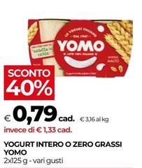 Yomo - Yogurt Intero O Zero Grassi
