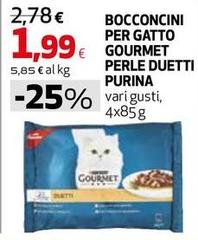 Purina - Bocconcini Per Gatto Gourmet Perle Duetti