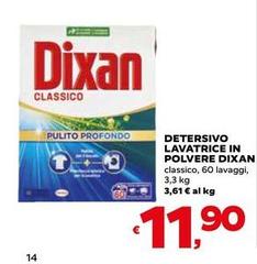 Dixan - Detersivo Lavatrice In Polvere
