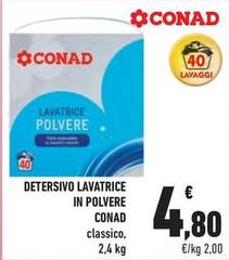 Conad - Detersivo Lavatrice In Polvere