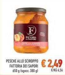 Fattoria dei sapori - Pesche Allo Sciroppo