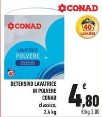 Conad - Detersivo Lavatrice In Polvere