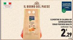 Conad - Clementine Di Calabria IGP Sapori&Dintorni Percorso Qualità