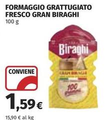 Biraghi - Formaggio Grattugiato Fresco Gran