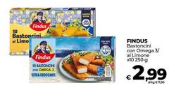 Findus - Bastoncini Con Omega 3/ Al Limone
