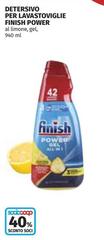 Finish - Detersivo Per Lavastoviglie Power