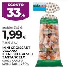 Santangelo - Mini Croissant Vegano Il Frescofresco