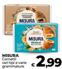 Misura - Cornetti