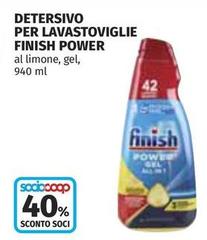 Finish - Detersivo Per Lavastoviglie Power