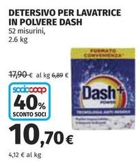 Dash - Detersivo Per Lavatrice In Polvere