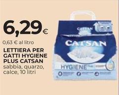 Catsan - Lettiera Per Gatti Hygiene Plus