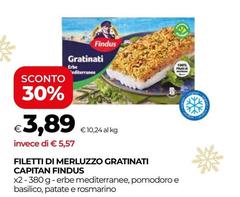 Findus - Filetti Di Merluzzo Gratinati