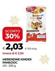 Kinder - Merendine