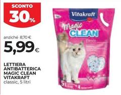 Vitakraft - Lettiera Antibatterica Magic Clean