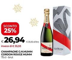 G.h. mumm - Champagne Cordon Rouge Mumm