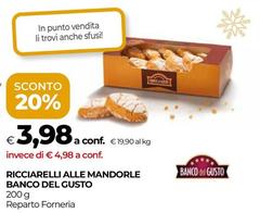 Banco del gusto - Ricciarelli Alle Mandorle