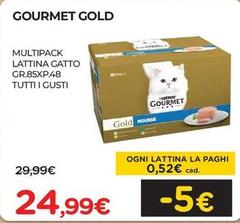 Purina - Gourmet Gold Multipack Lattina Gatto 