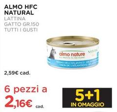 Almo Nature - Hfc Natural Lattina Gatto 