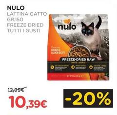 Nulo - Lattina Gatto Freeze Dried 