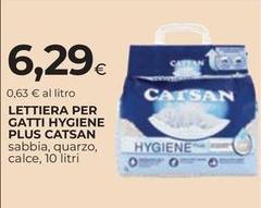 Catsan - Lettiera Per Gatti Hygiene Plus