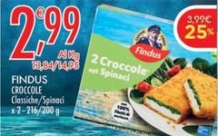 Findus - Croccole Classiche/ Spinaci