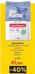 Befortis - Crocchette Cane Adult Hypo Small Insetti