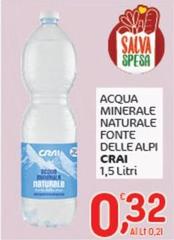 Crai - Acqua Minerale Naturale Fonte Delle Alpi