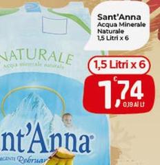 Sant'anna - Acqua Minerale Naturale
