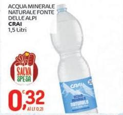 Crai - Acqua Minerale Naturale Fonte Delle Alpi
