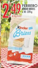 Ferrero - Kinder Brioss