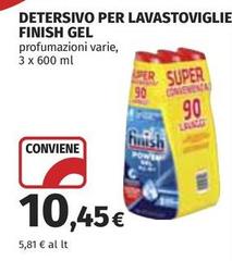 Finish - Detersivo Per Lavastoviglie Gel
