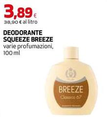 Breeze - Deodorante Squeeze