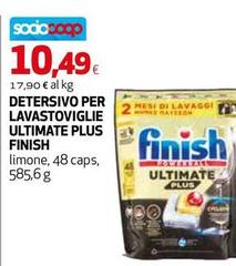 Finish - Detersivo Per Lavastoviglie Ultimate Plus