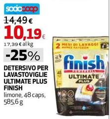 Finish - Detersivo Per Lavastoviglie Ultimate Plus