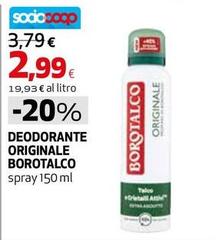 Borotalco - Deodorante Originale