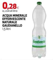 Gaudianello - Acqua Minerale Effervescente Naturale