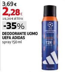 Adidas - Deodorante Uomo