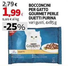 Purina - Bocconcini Per Gatto Gourmet Perle Duetti