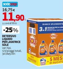 Sole - Detersivo Liquido Per Lavatrice