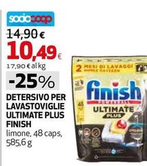 Finish - Detersivo Per Lavastoviglie Ultimate Plus