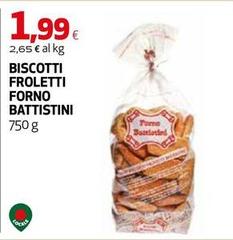 Forno battistini - Biscotti Froletti Forno